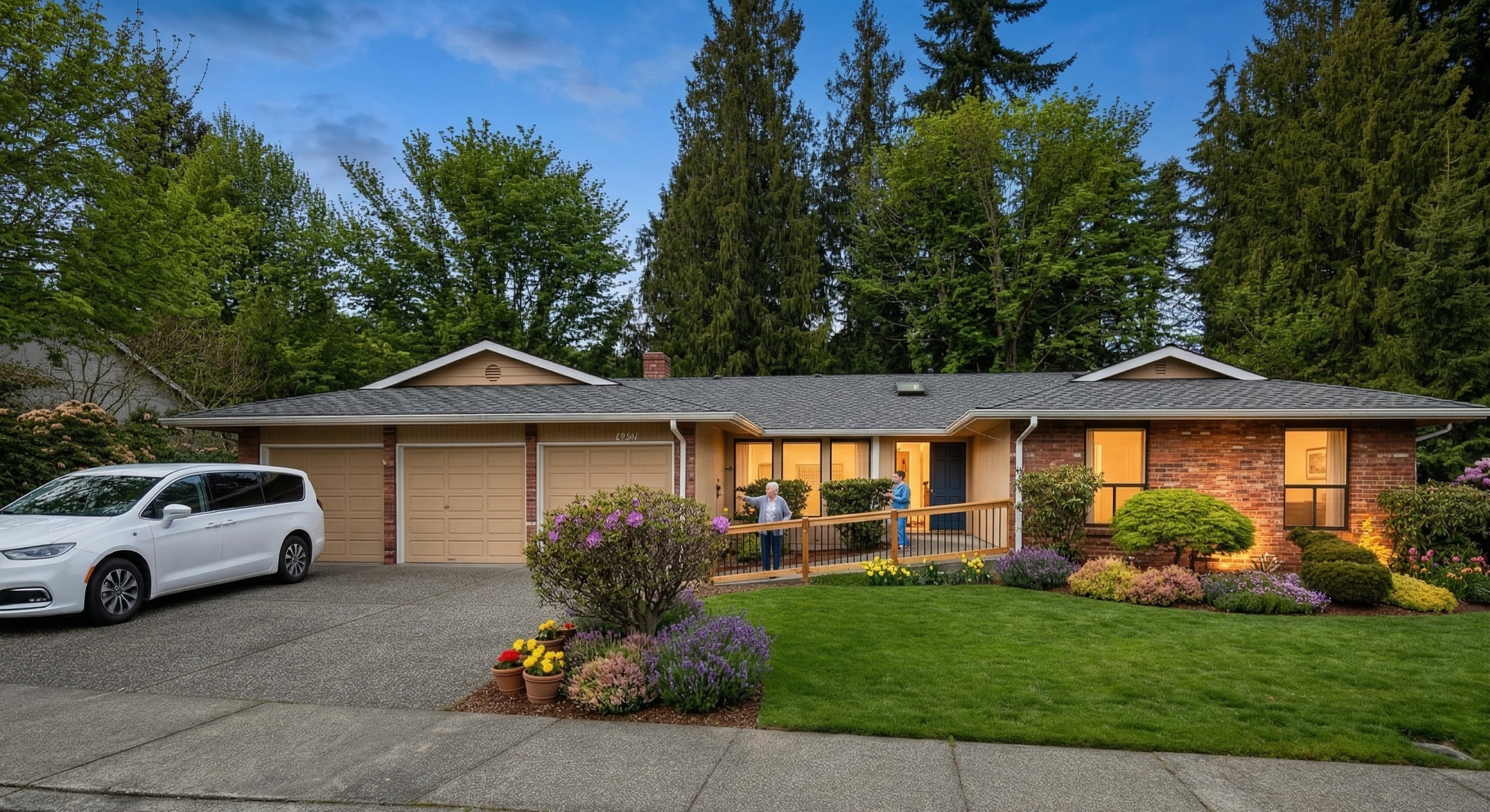 Anna Home Care — beautiful home exterior in Everett, WA